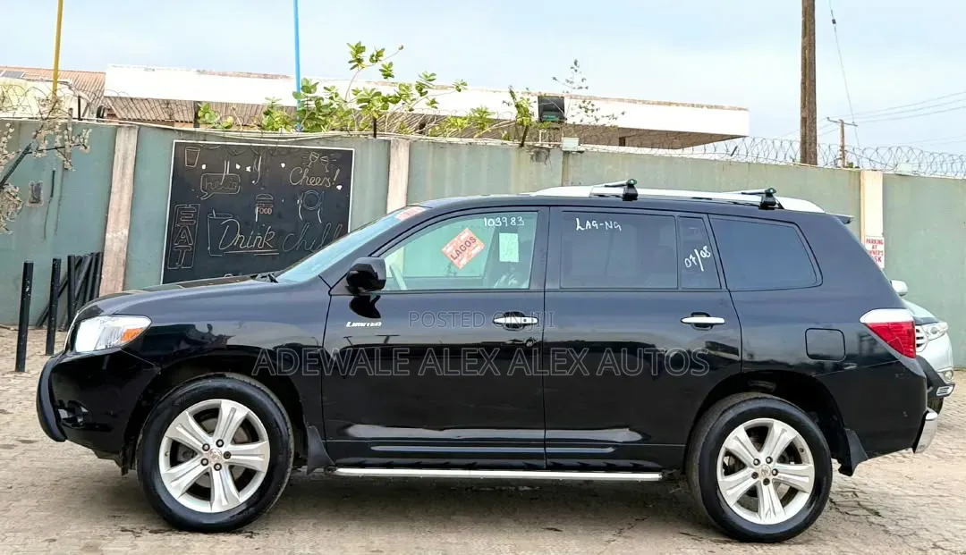Toyota Highlander Limited 4x4 2009 Black