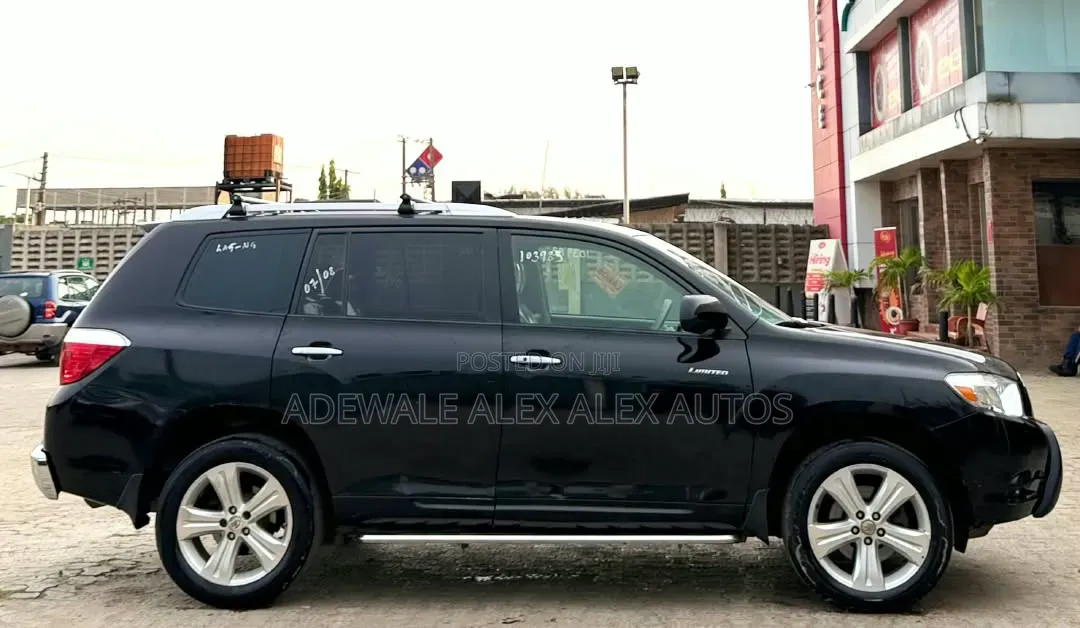 Toyota Highlander Limited 4x4 2009 Black