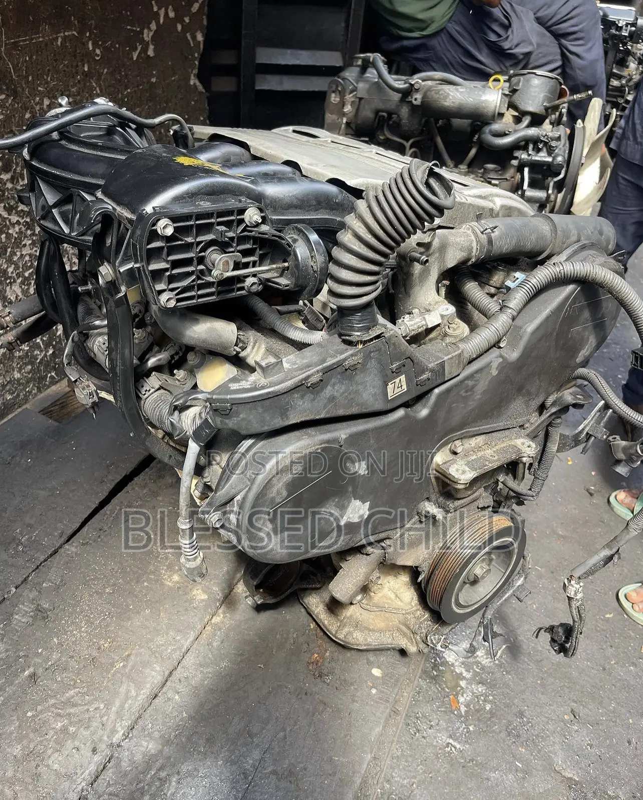 Lexus Es 330 Engine and Gear Box 13pin-3mz