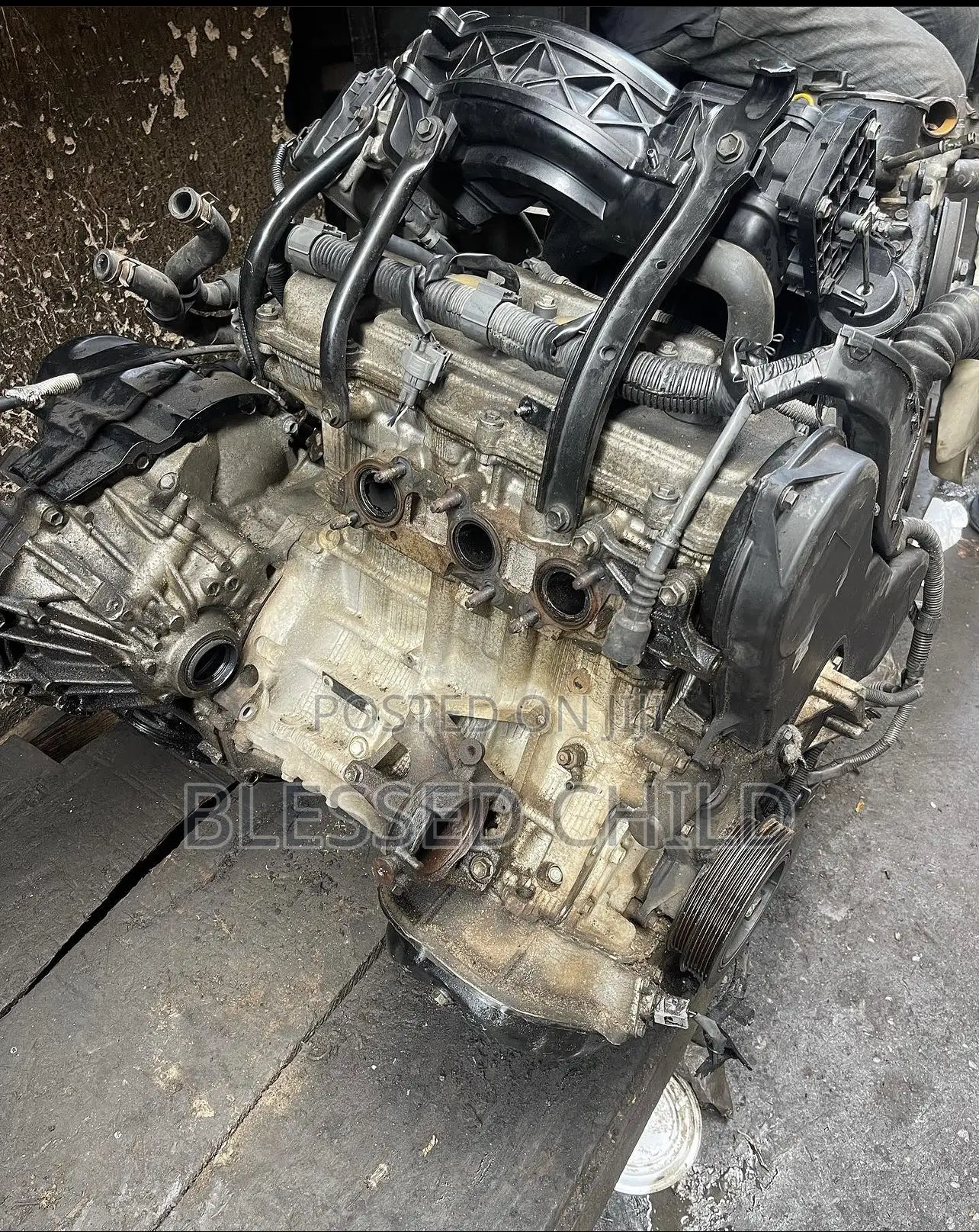 Lexus Es 330 Engine and Gear Box 13pin-3mz