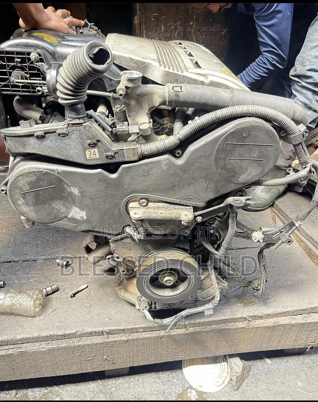 Lexus Es 330 Engine and Gear Box 13pin-3mz