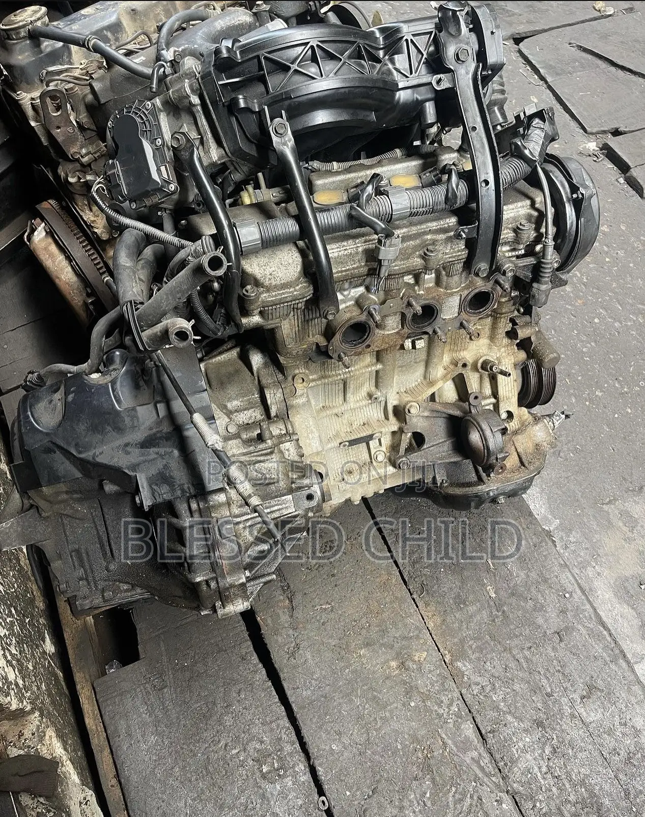 Lexus Es 330 Engine and Gear Box 13pin-3mz