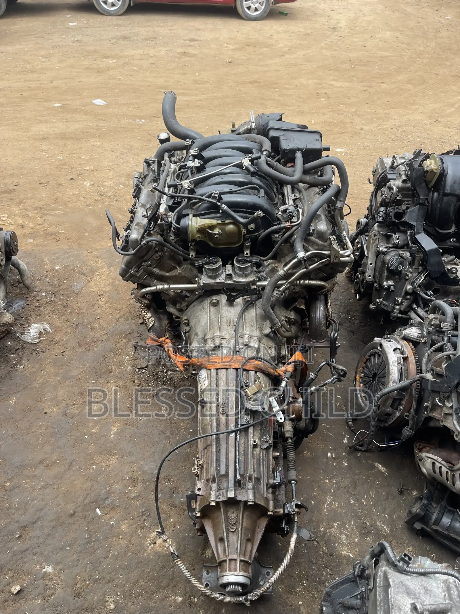 Lexus 460 Engine and Gear Box 3ur-V8