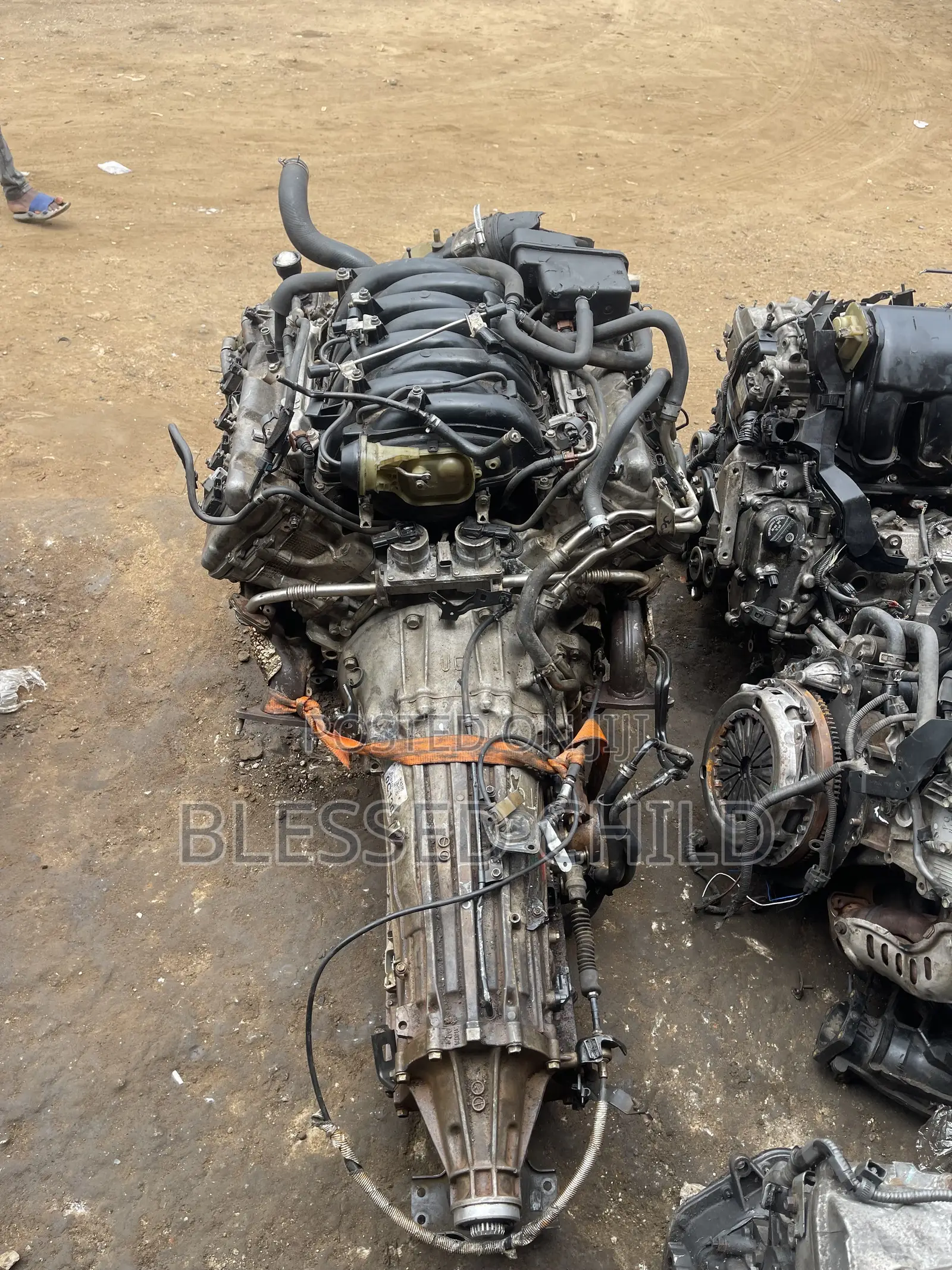 Lexus 460 Engine and Gear Box 3ur-V8
