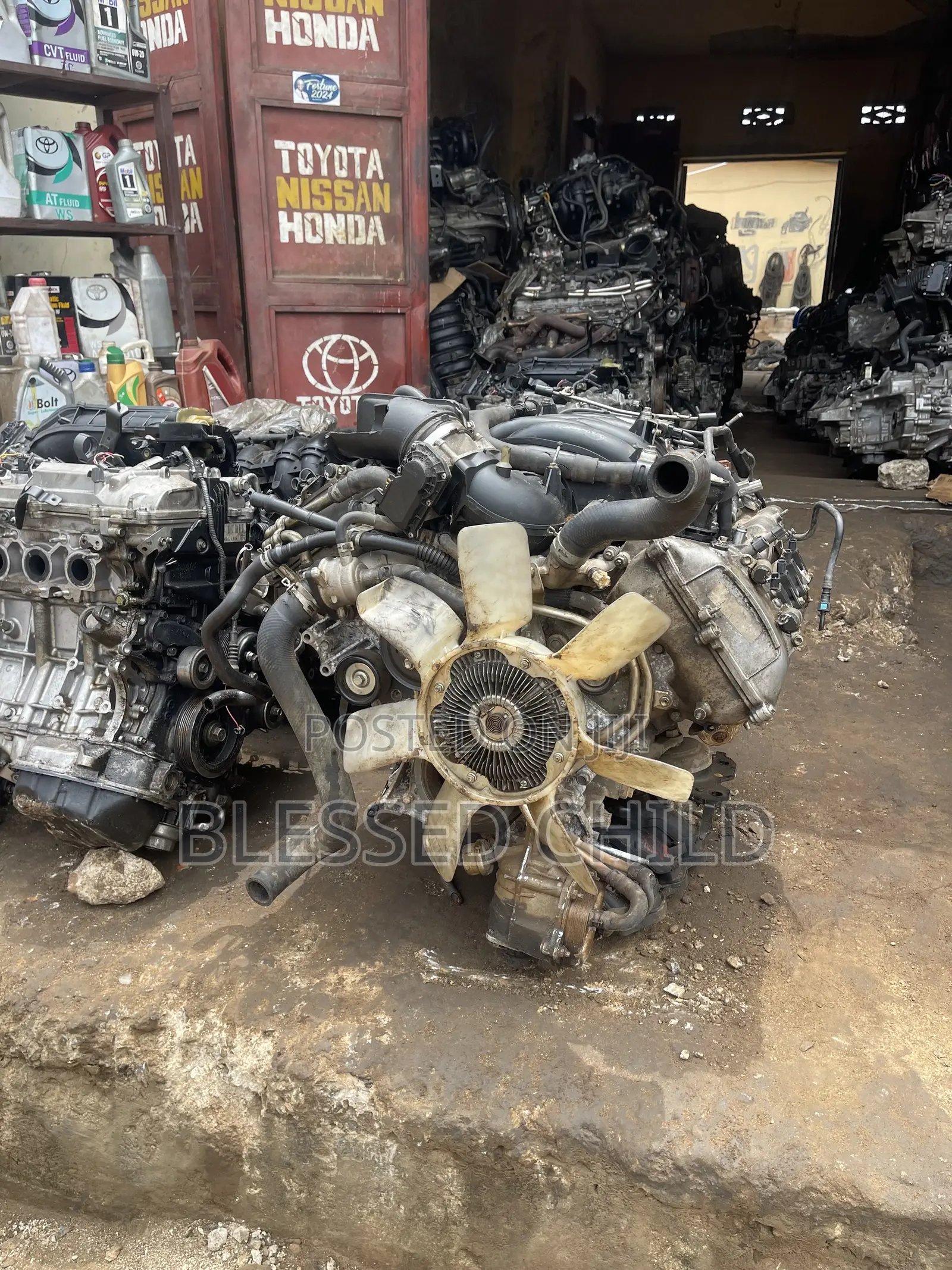 Lexus 460 Engine and Gear Box 3ur-V8