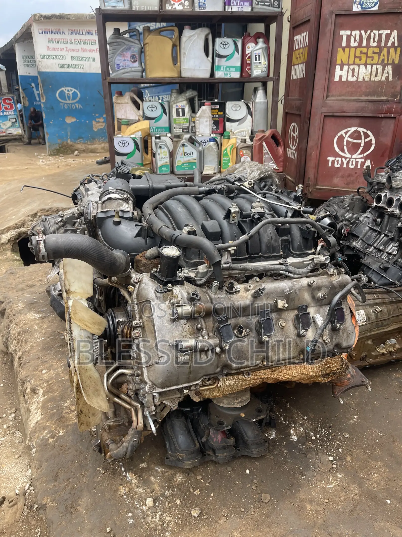Lexus 460 Engine and Gear Box 3ur-V8