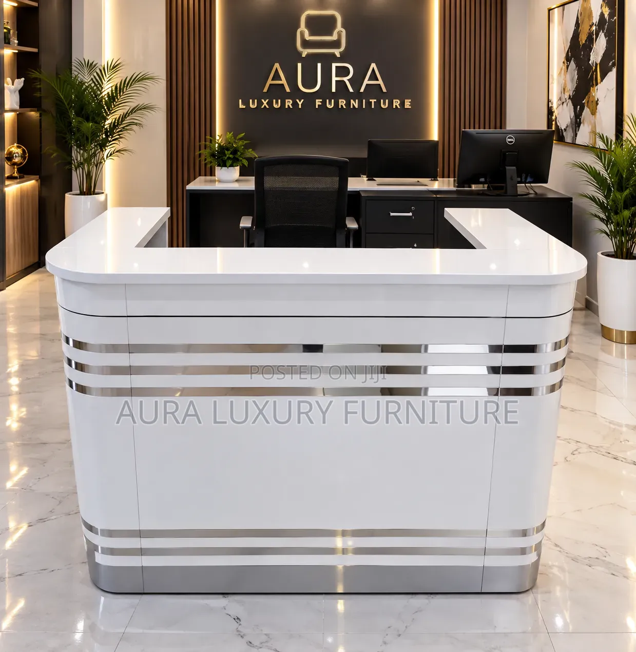 Modern Receptionist Desk