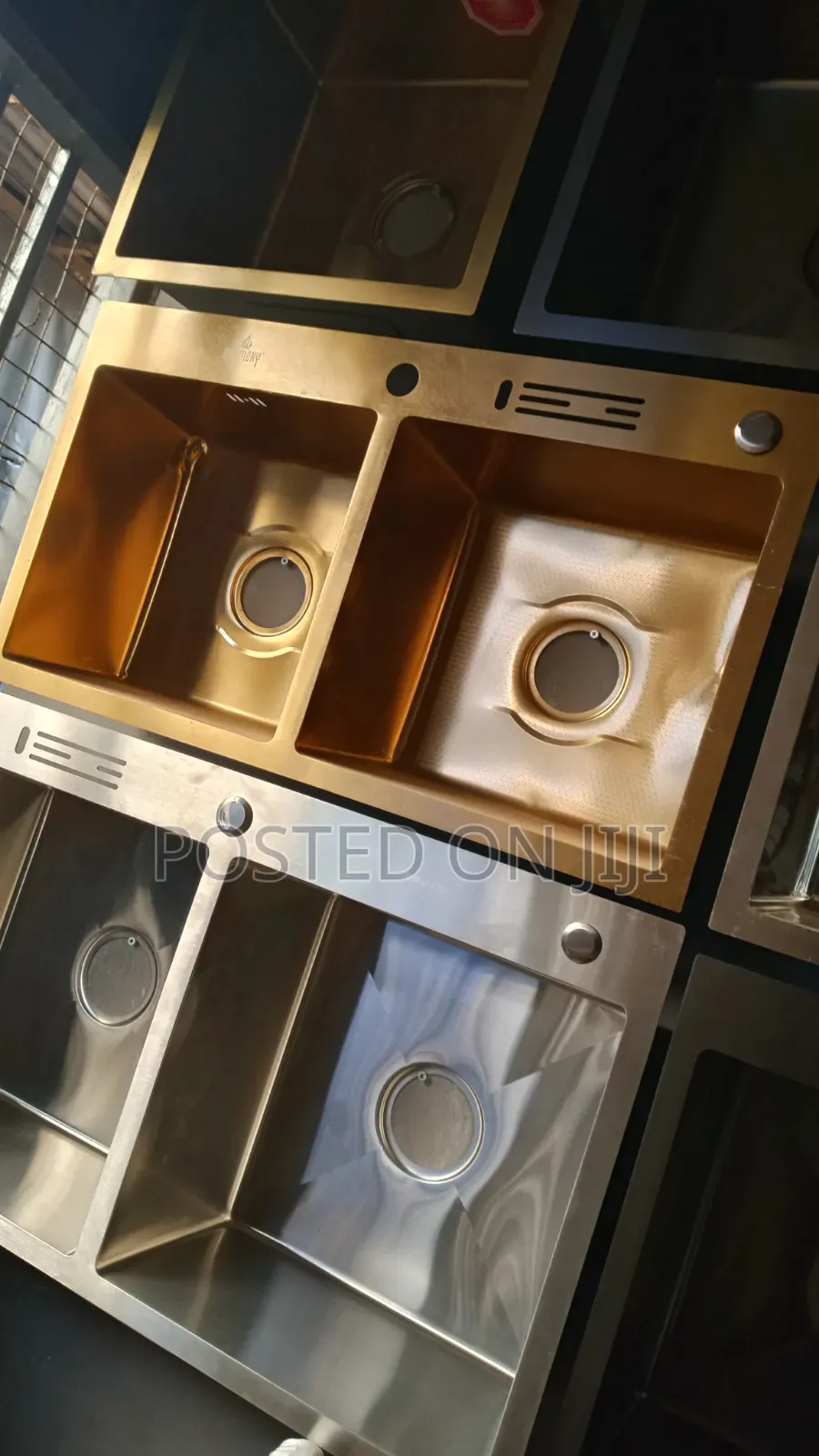 Golden Kitchen Sink