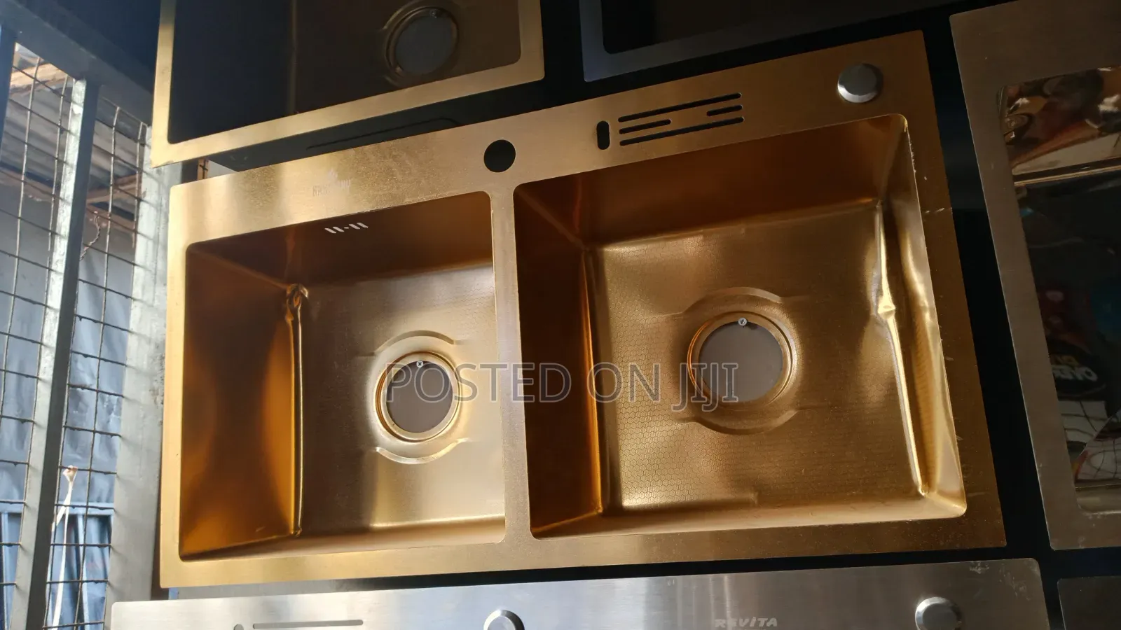 Golden Kitchen Sink