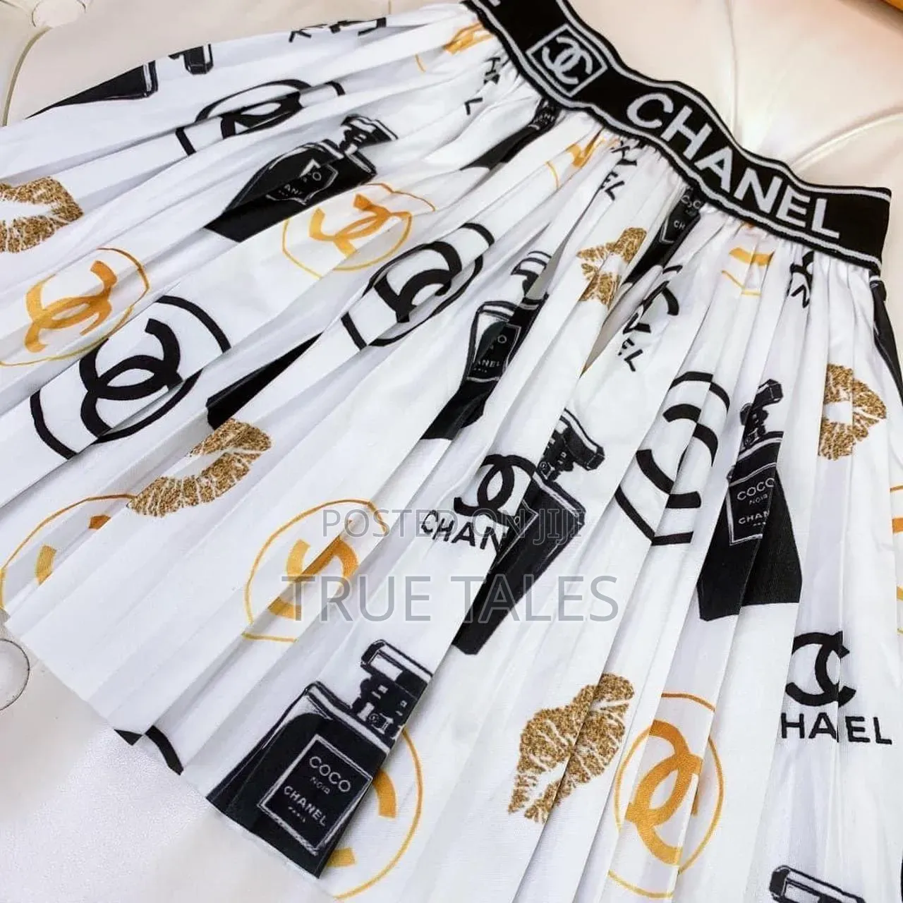 Girls Turkey Chanel Skirt and Blouse Sets Ages 2 to 12 Years