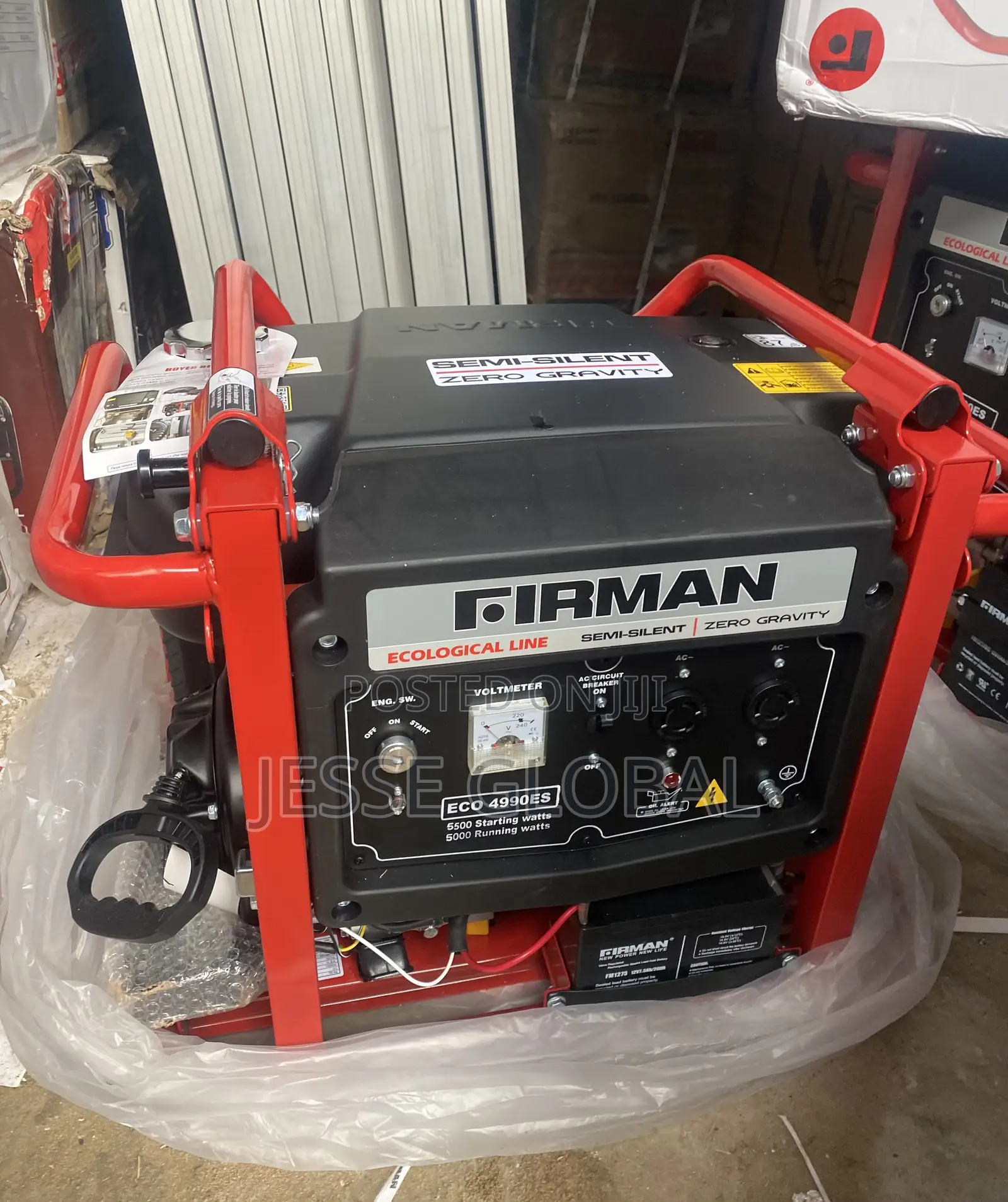 FIRMAN 5.5KVA Generator for Shops and Small Businesses