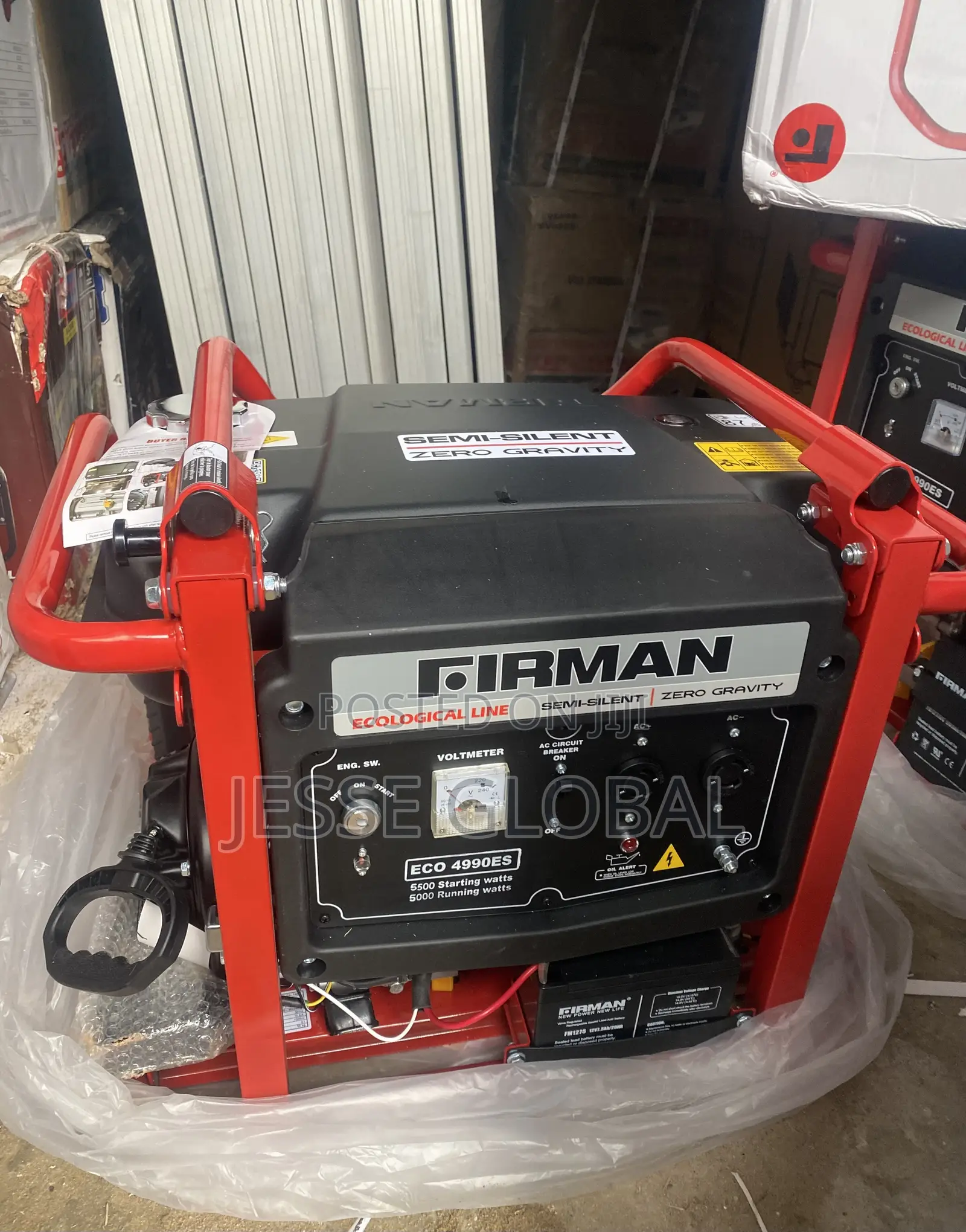 FIRMAN 5.5KVA Generator for Shops and Small Businesses