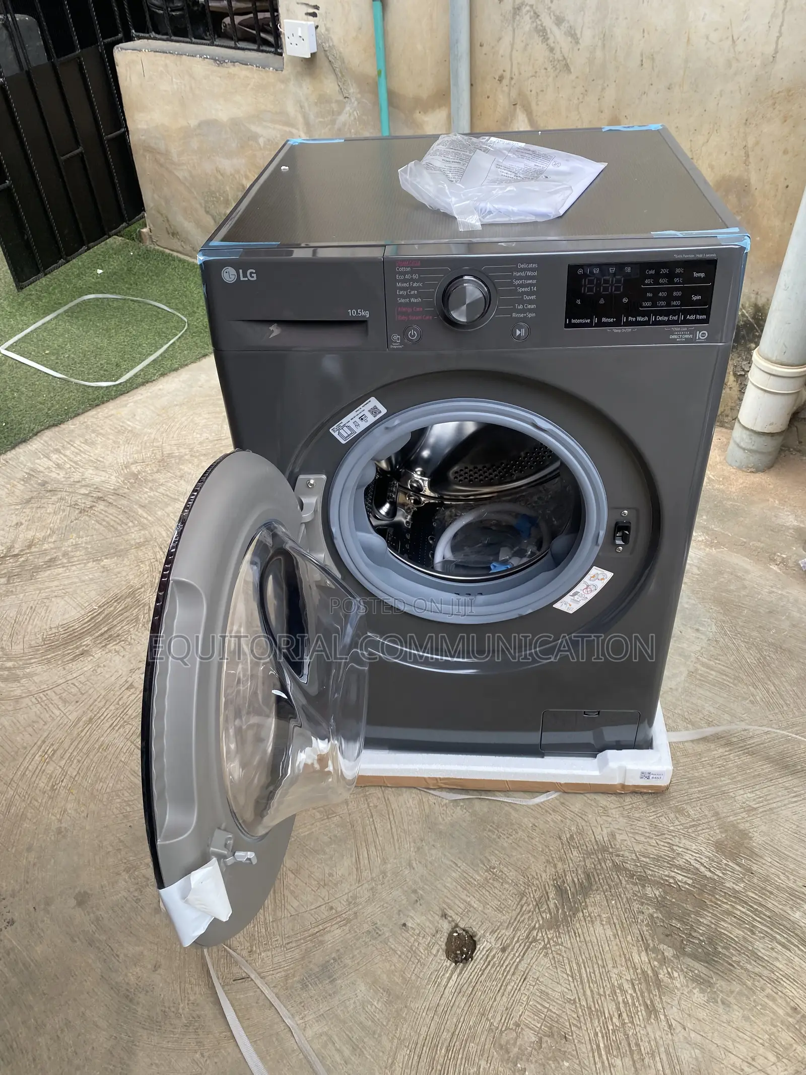 LG F4V3RYP6JE 10.5KG Front-Load Automatic Washer