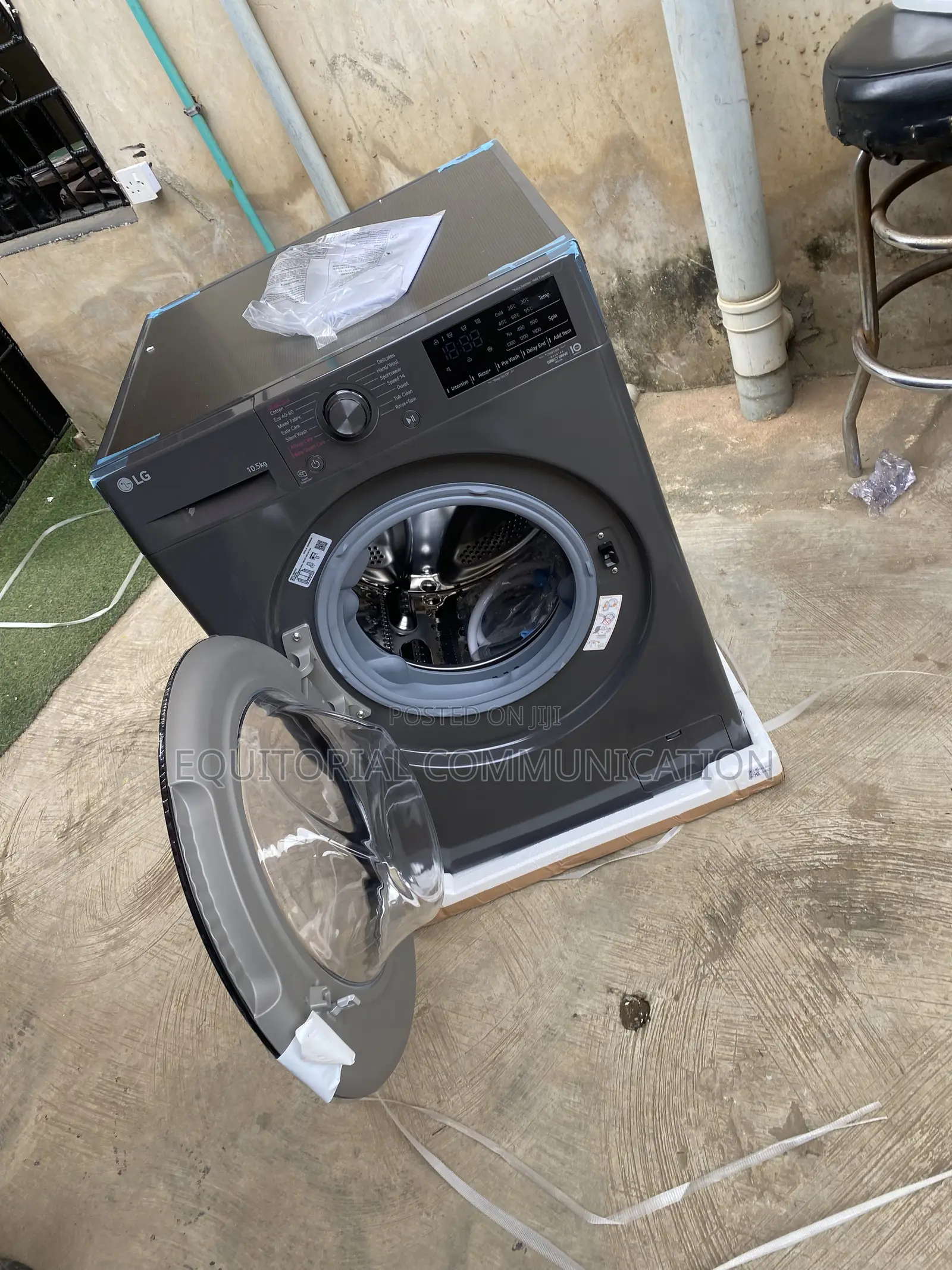 LG 10.5KG F4V3RYP6JE Front-Load Clothes Care Washer