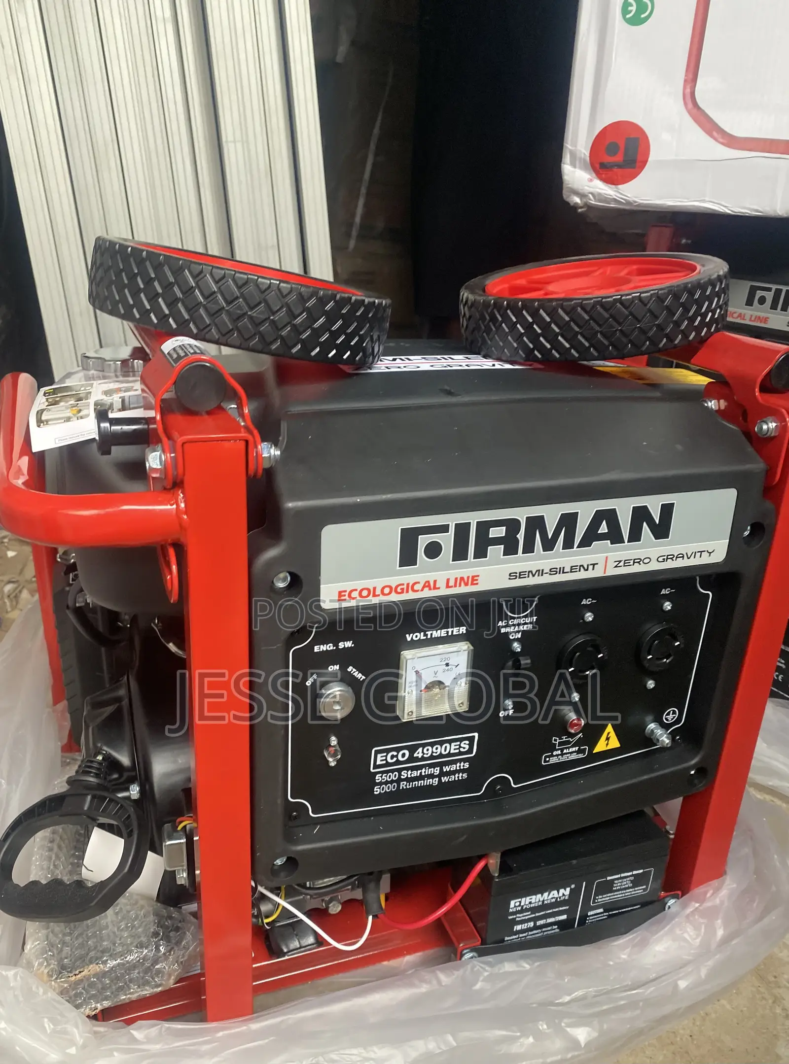 Brand New FIRMAN 5.5KVA Generator With Electric Start