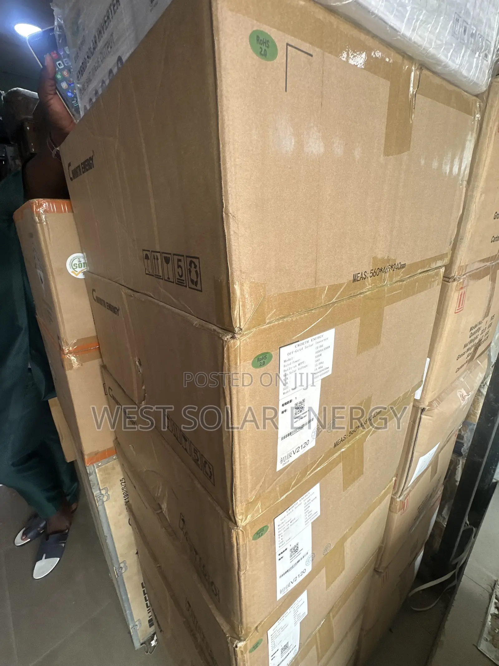 6KVA 48V Cworth Energy Solar Inverter