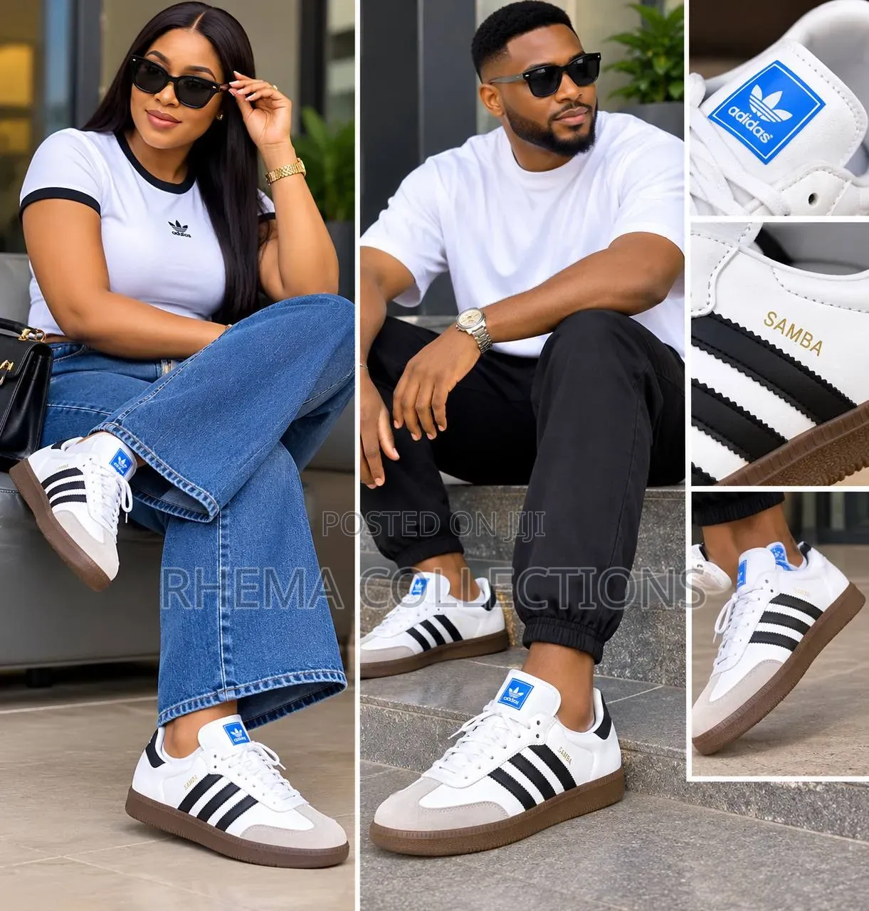 Cute Quality Unisex Adidas Samba Designer Sneakers