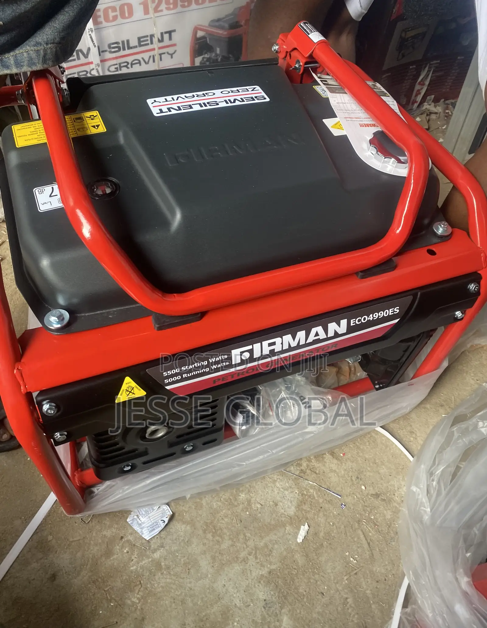 FIRMAN 7.0HP Generator With Tyres and Key Starter