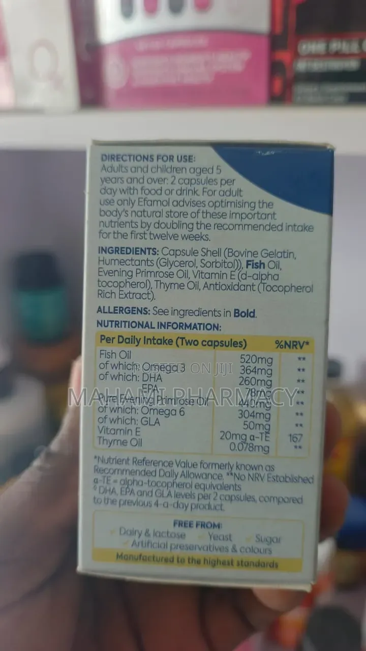 Efamol Efalex Brain Formula – 60 Capsules