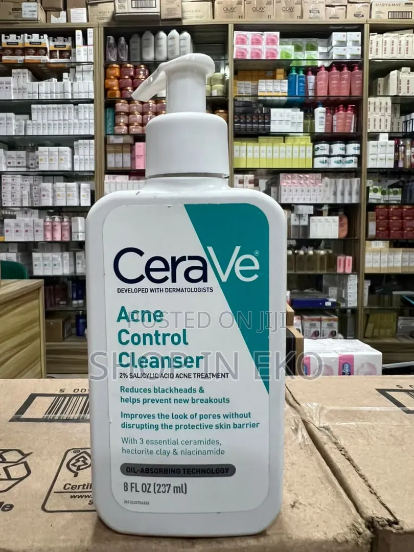 CeraVe Acne Control Cleanser – 2% Salicylic Acid Exp. Date: Jan. 2027