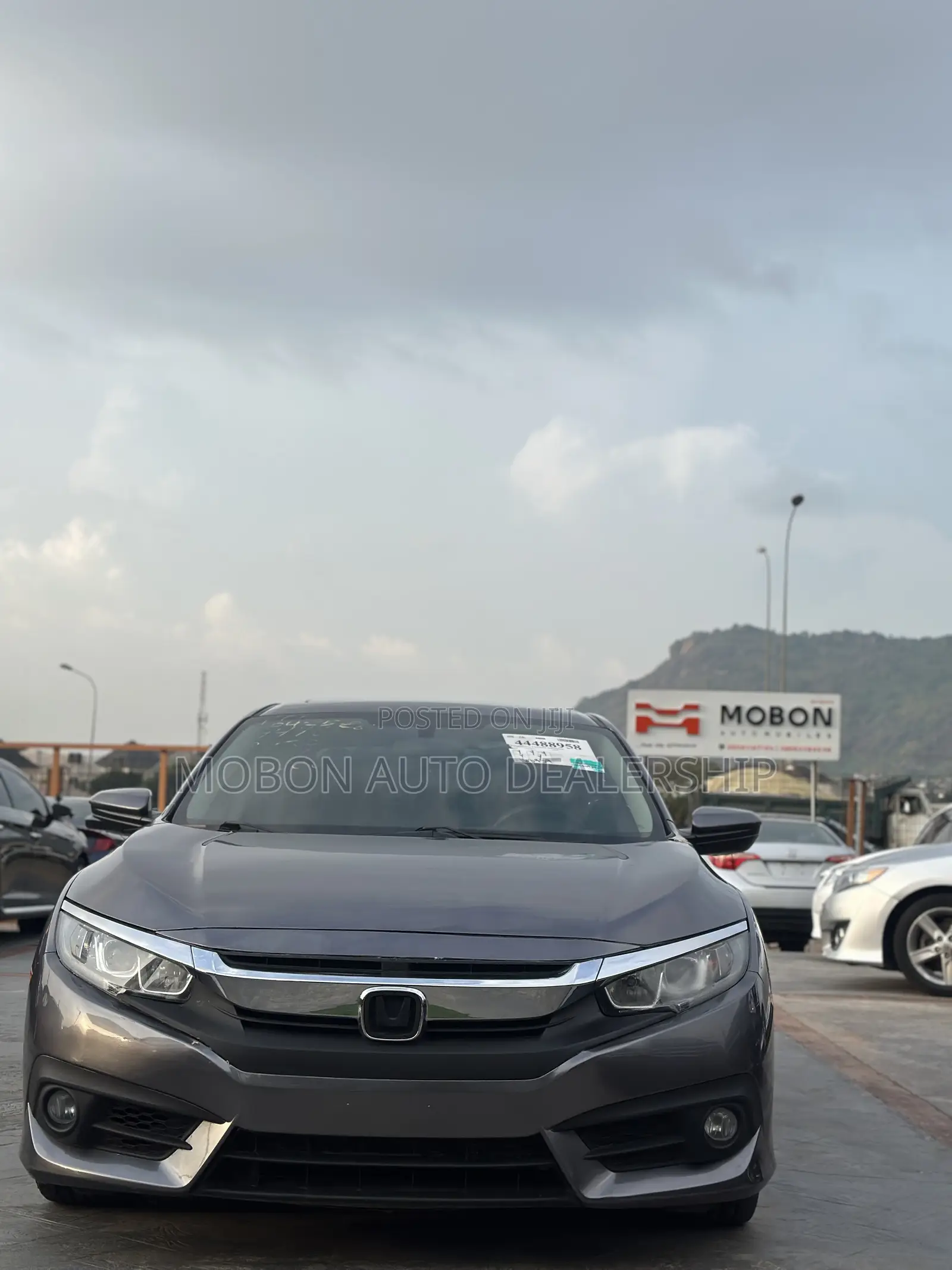 Honda Civic EX 4dr Sedan (1.5L 4cyl) 2016 Gray