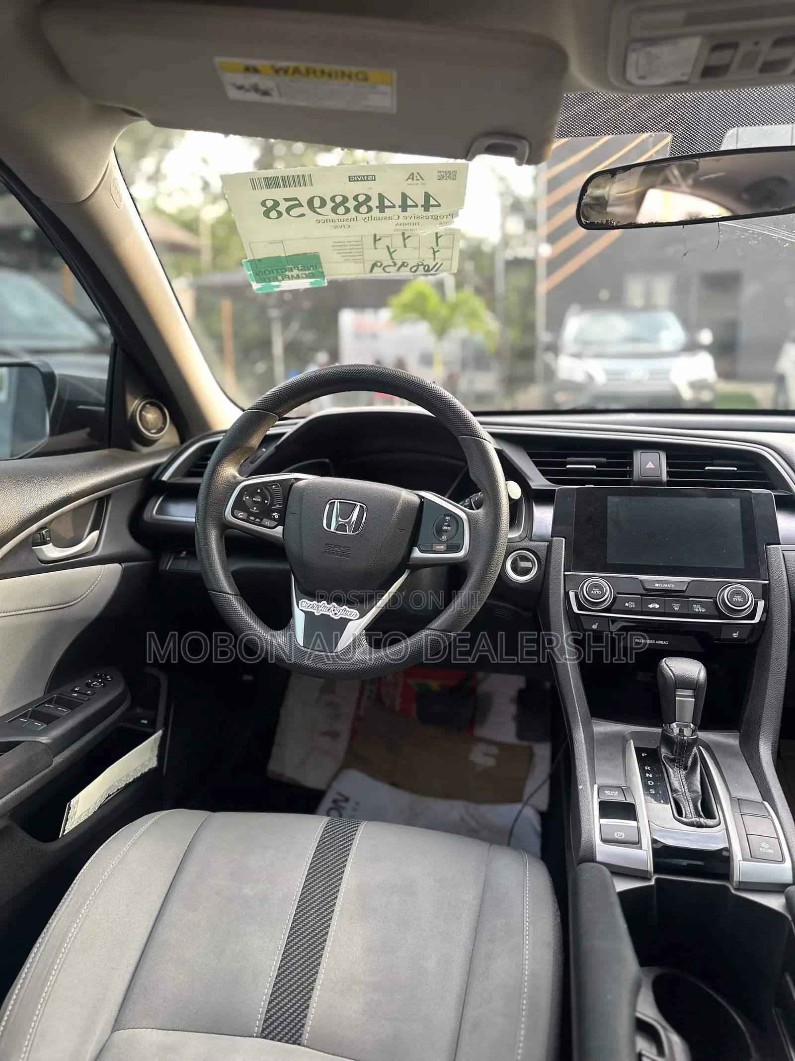 Honda Civic EX 4dr Sedan (1.5L 4cyl) 2016 Gray