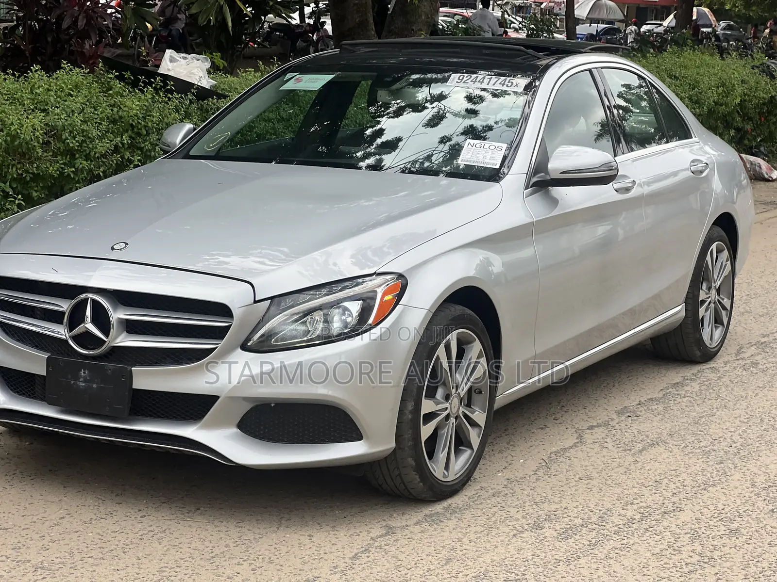 Mercedes-Benz C300 Sport 4Matic Sedan AWD (2.0L 4cyl 7A) 2017 Silver