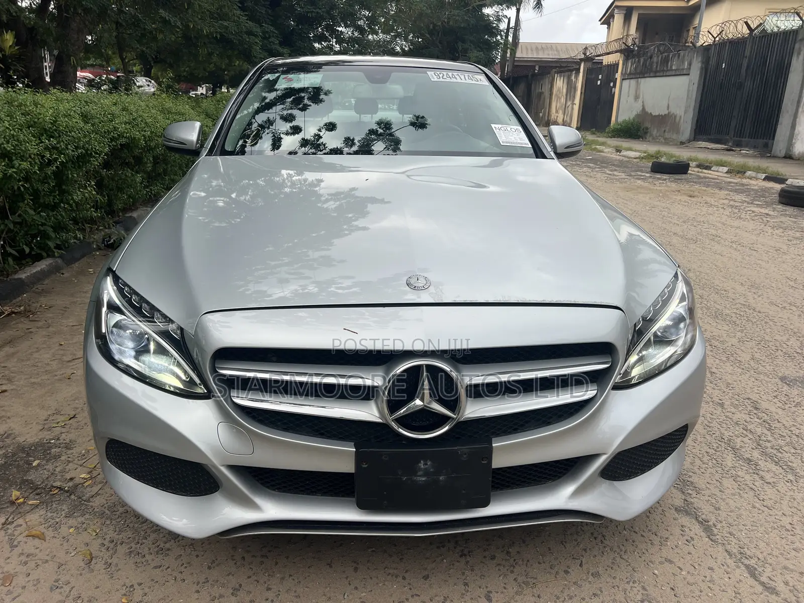 Mercedes-Benz C300 Sport 4Matic Sedan AWD (2.0L 4cyl 7A) 2017 Silver