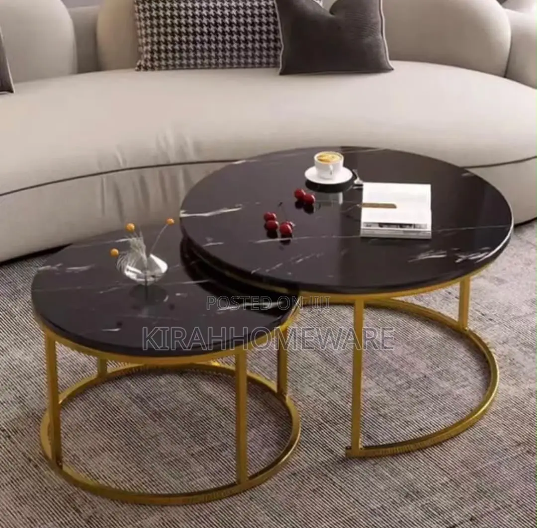 Unique 2in1 Center Table ( Marble)