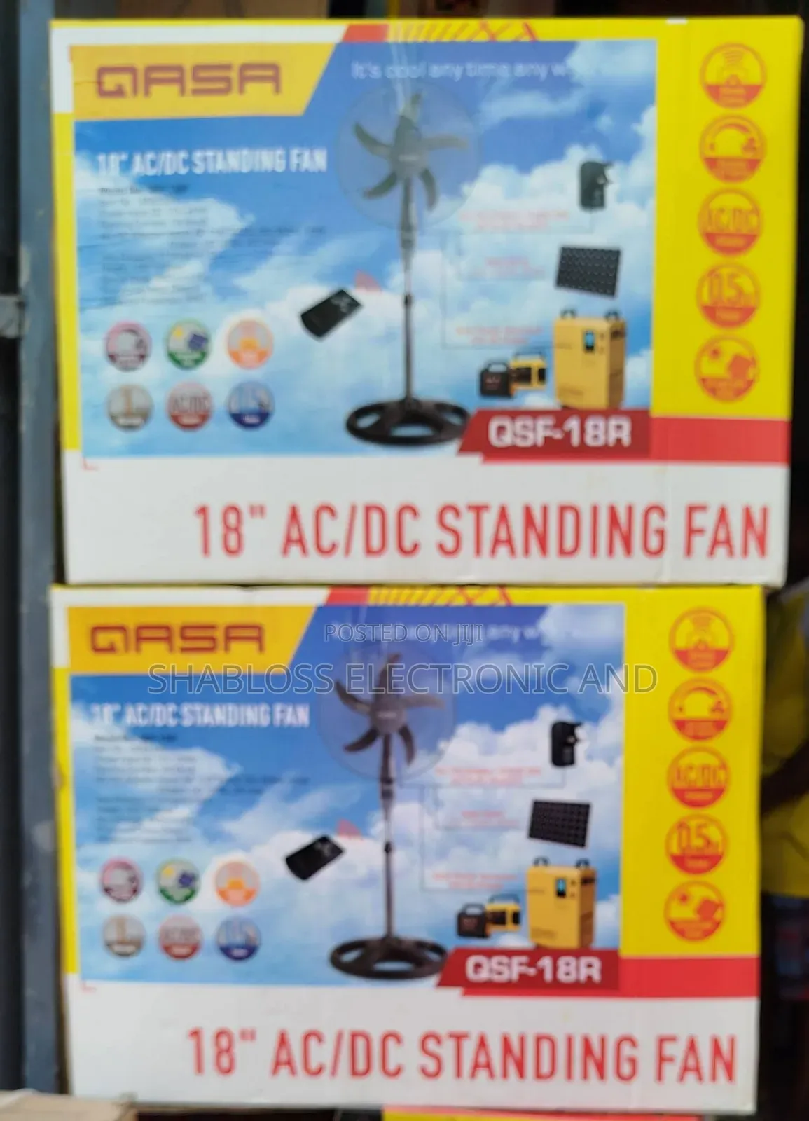 18"DC Solar Fan Wholesale, Nigeria