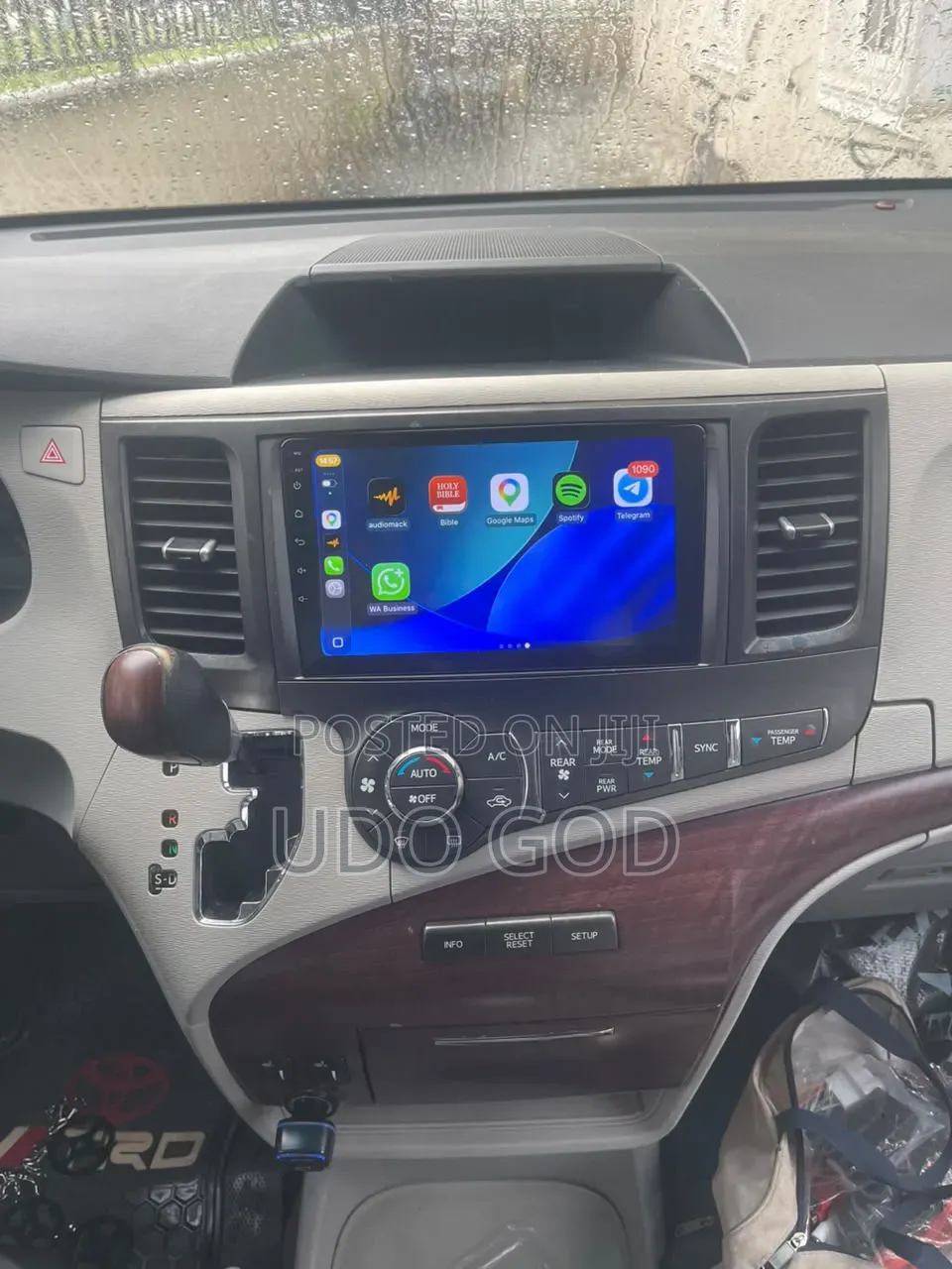 Toyota Sienna 2011/2014 Android Apple Car Play With Android Auto