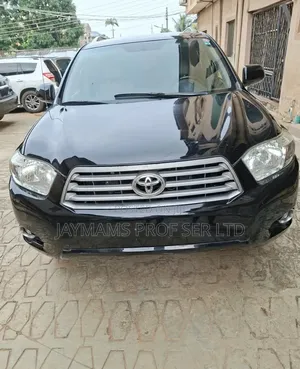 Toyota Highlander Limited 2008 Black