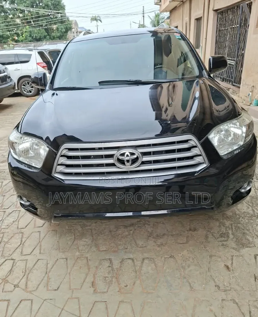 Toyota Highlander Limited 2008 Black