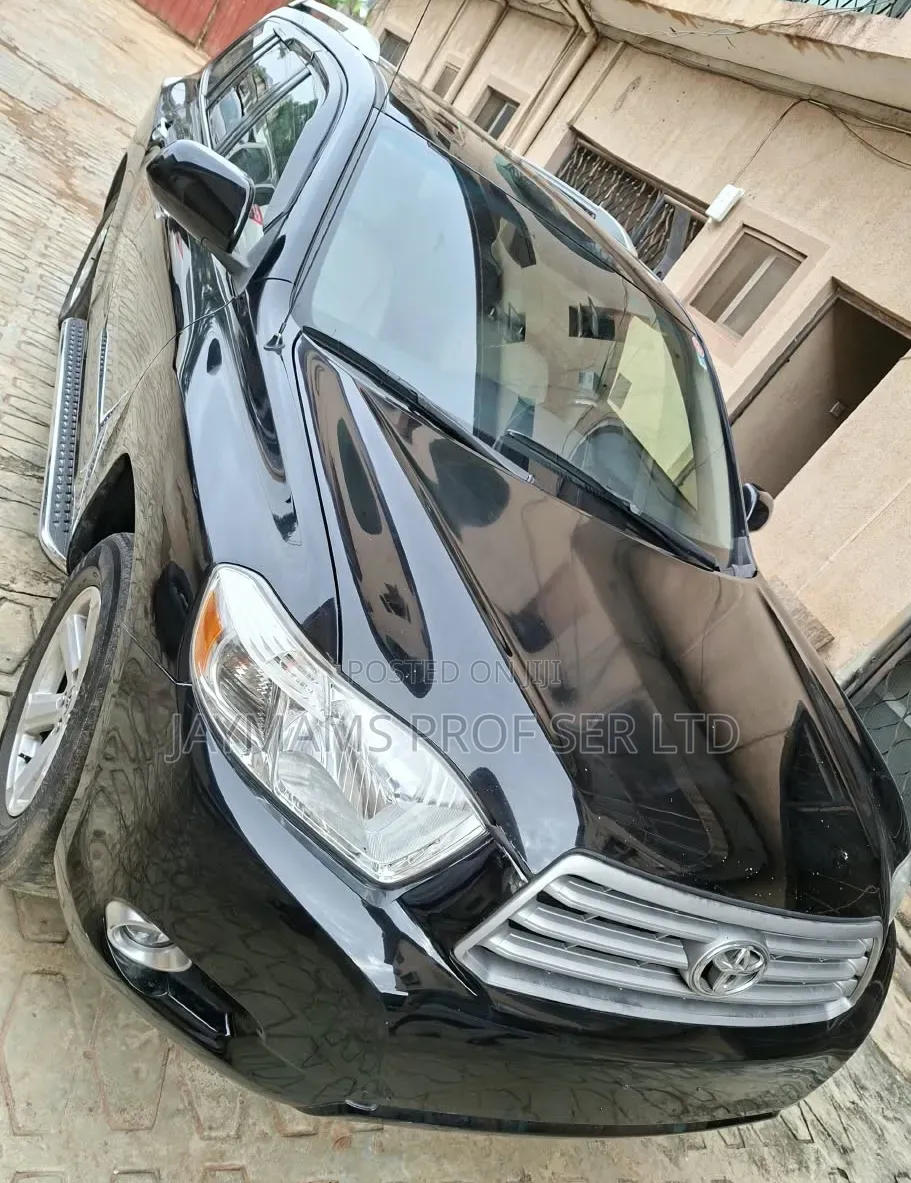 Toyota Highlander Limited 2008 Black