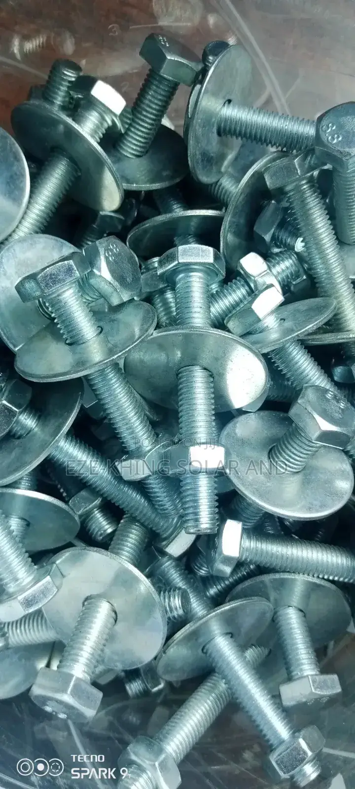 17mm Bolt and Nut With Washer