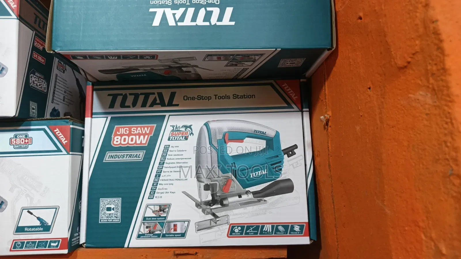 TOTAL 800W Industrial Jig Saw (Model TS). This Heavy-Duty