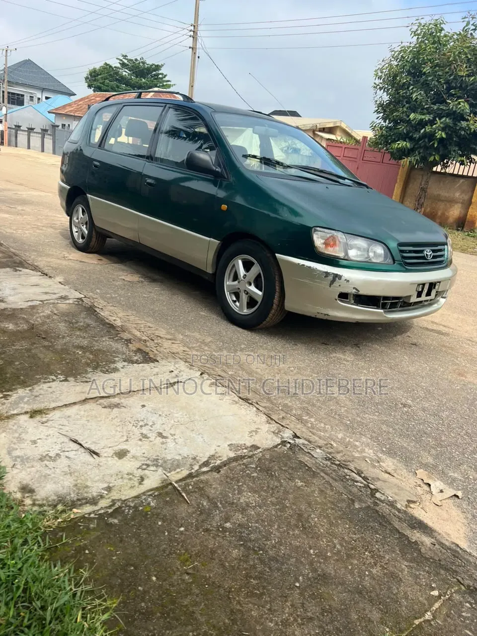 Toyota Picnic 2.0 FWD 2006 Green