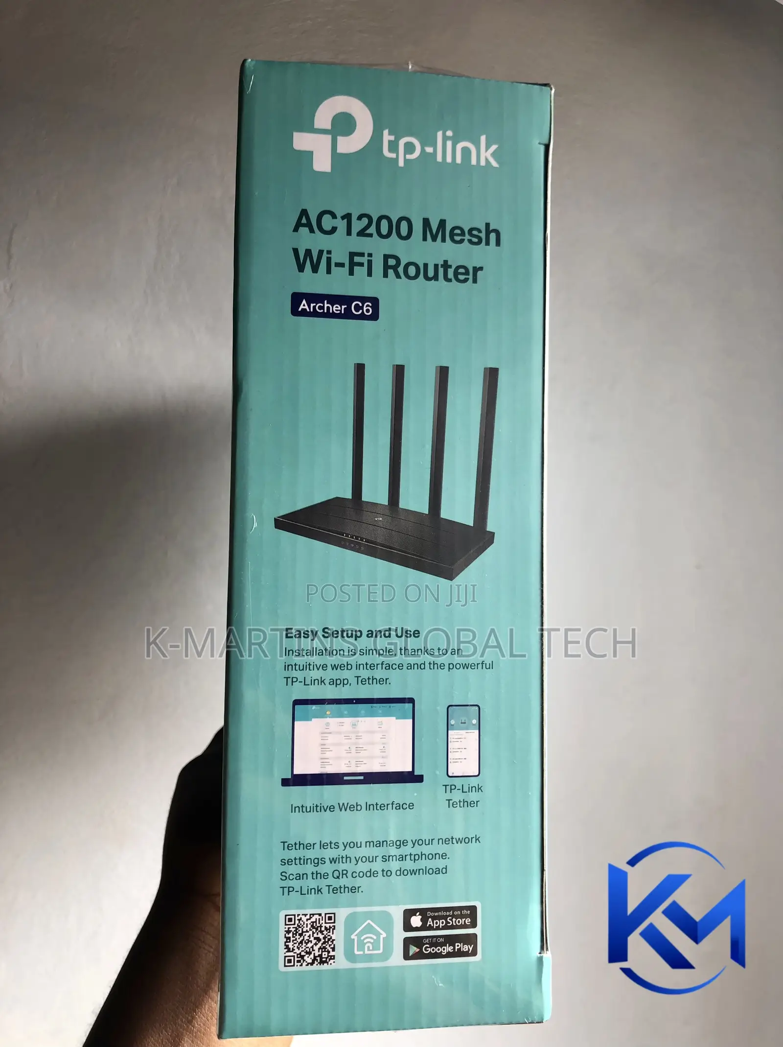 TP-Link Archer C6 AC1200 Dual Band WiFi Router