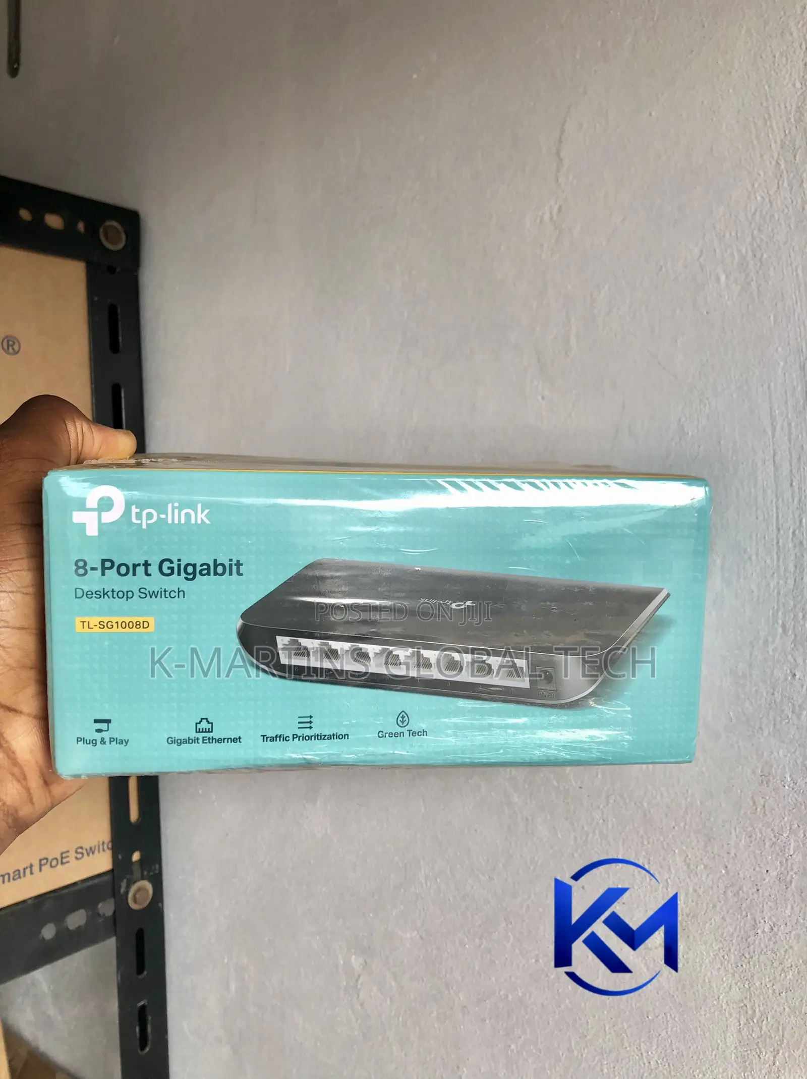 TP-Link TL-SG1008D 8 Port Gigabit Ethernet Network Switch