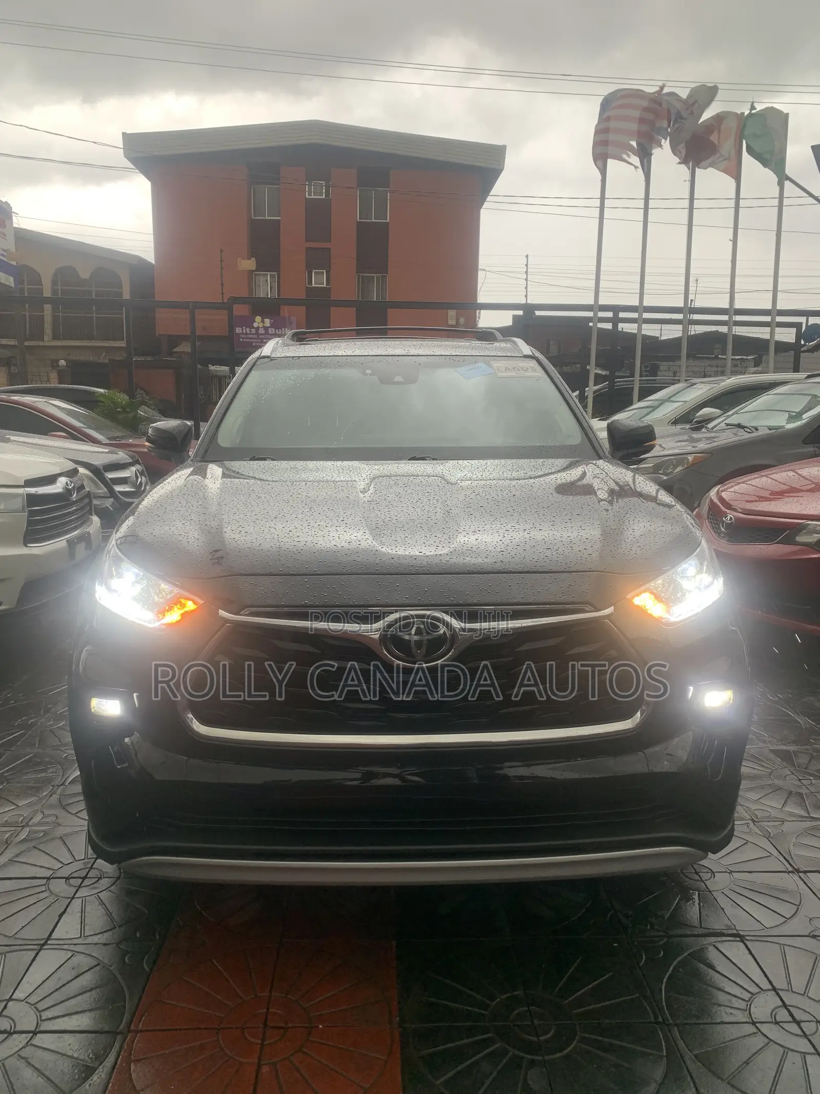 Toyota Highlander Platinum 2021 Black