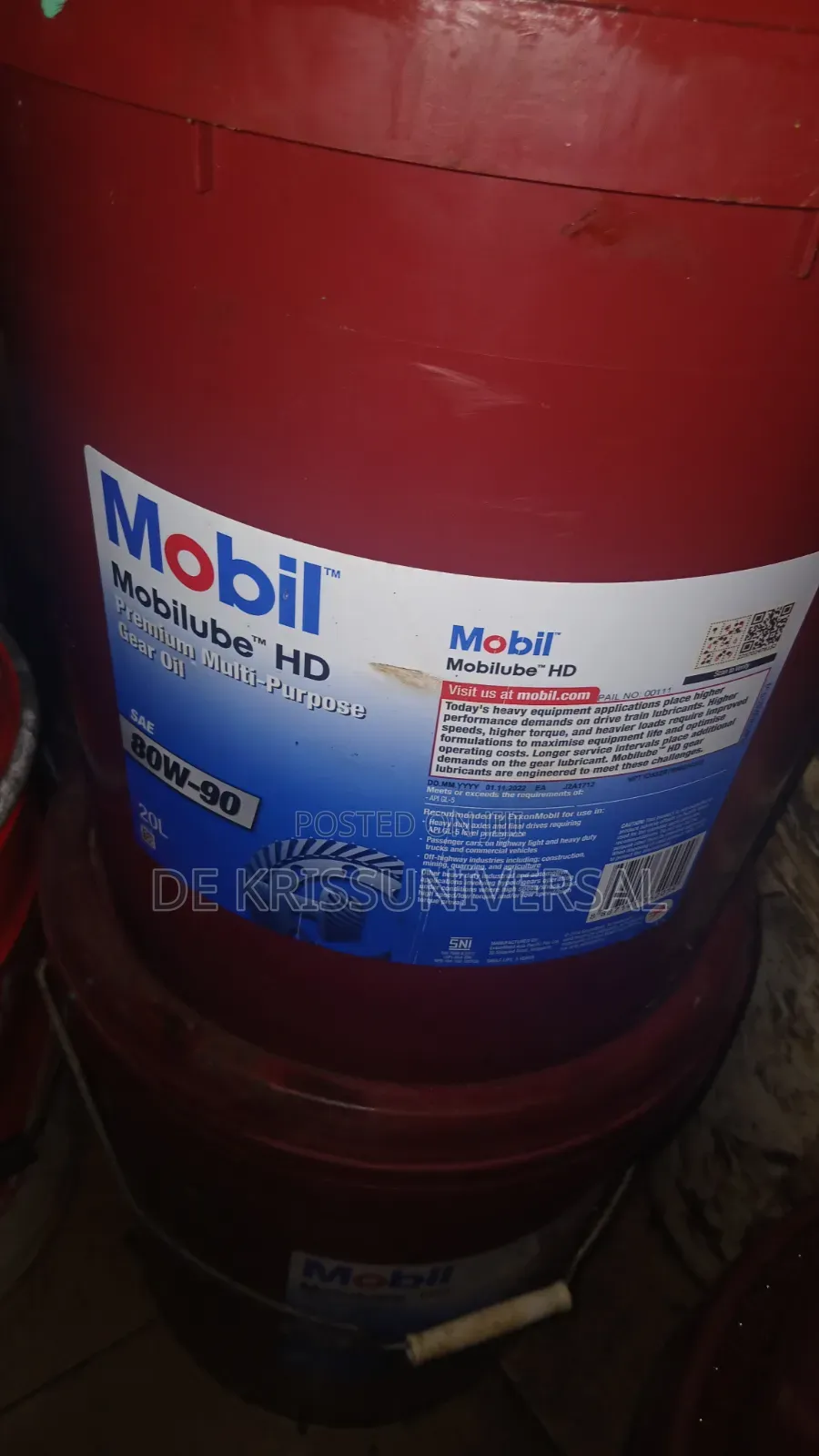 Mobil Lube Oil