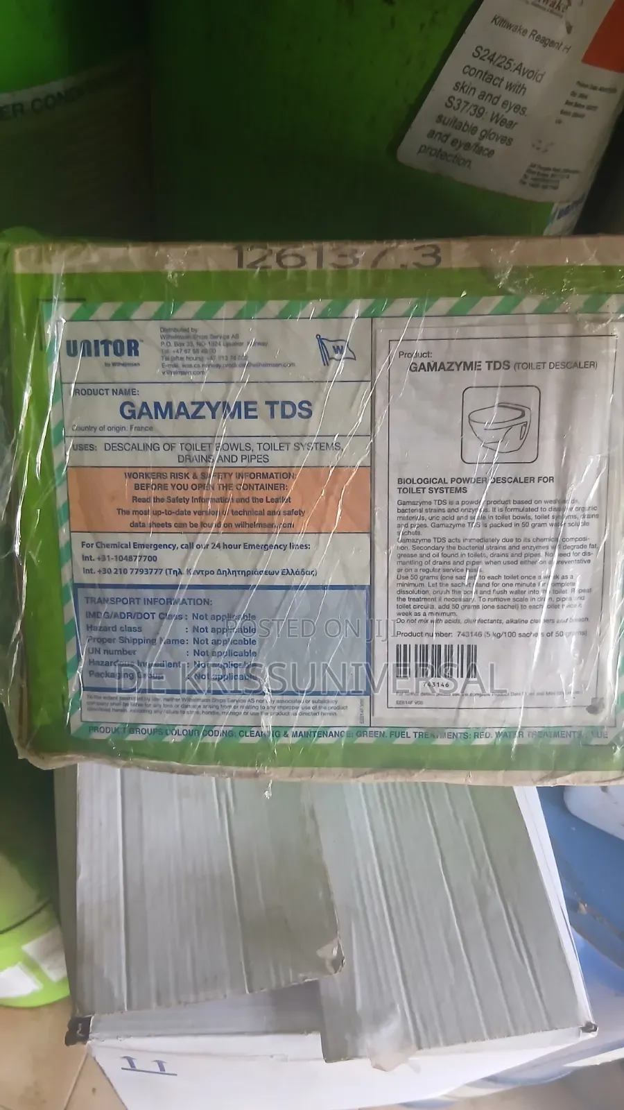 Unitor Gamazyme TDS