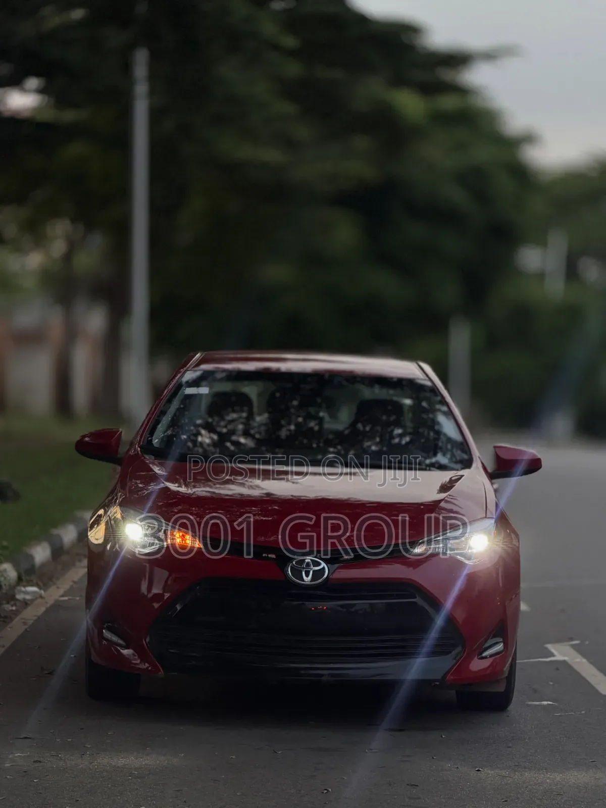 Toyota Corolla 2018 Red