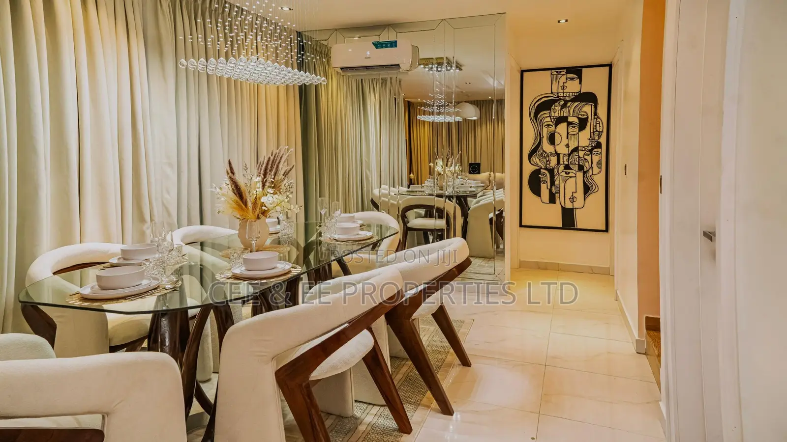 Furnished 3bdrm Duplex in Lekki Phase1 for rent