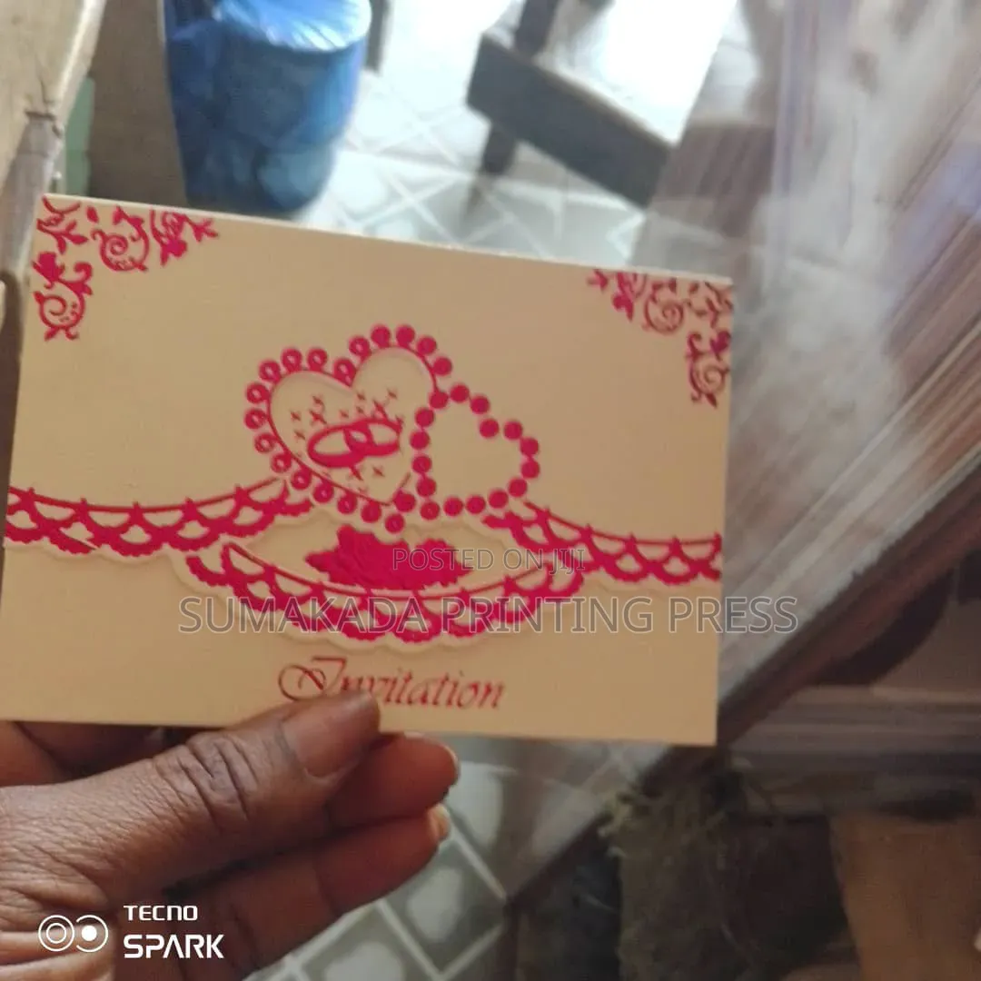 Invitation Cards for All Occasions |Wedding, Naming, Church Programmes