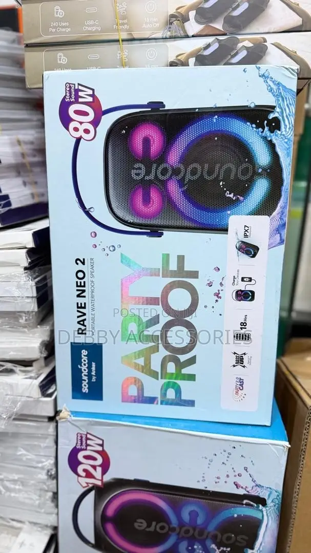 Anker Rave Neo 2 80w Partyproof Soundcore