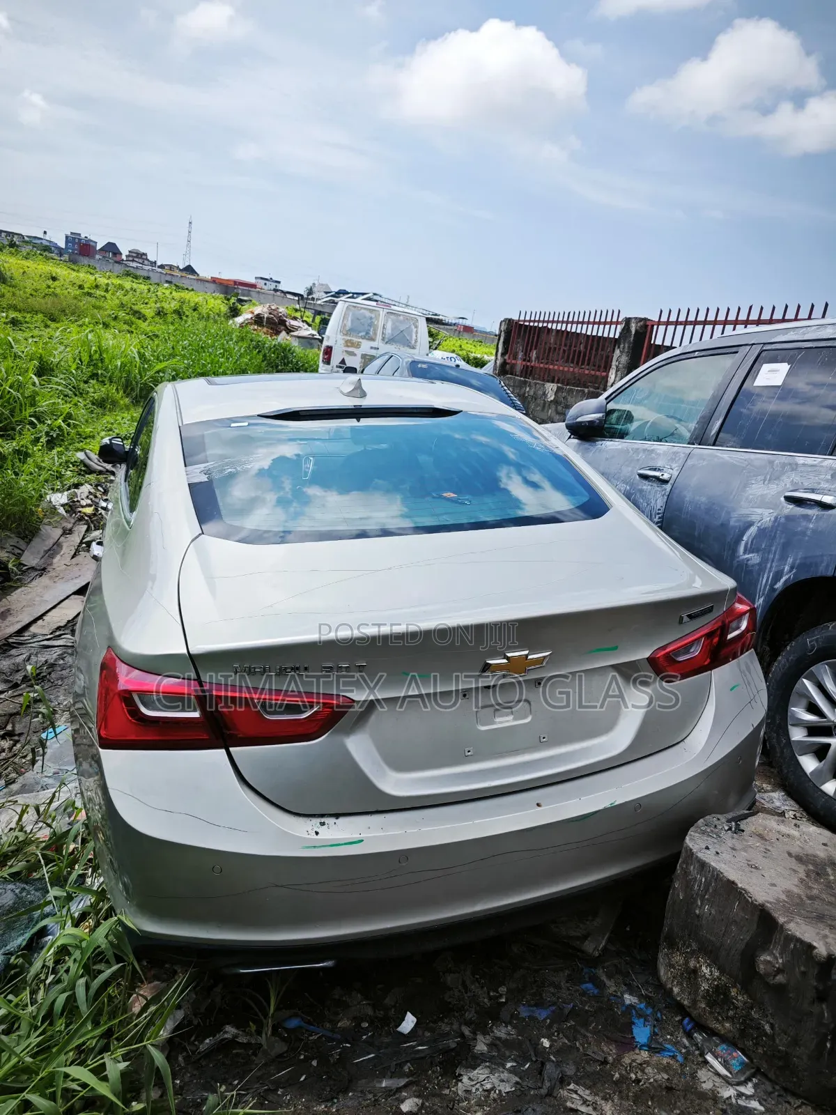 Chev Malibu 2019 Back Windscreen Glass Available & Installed at Chimatex