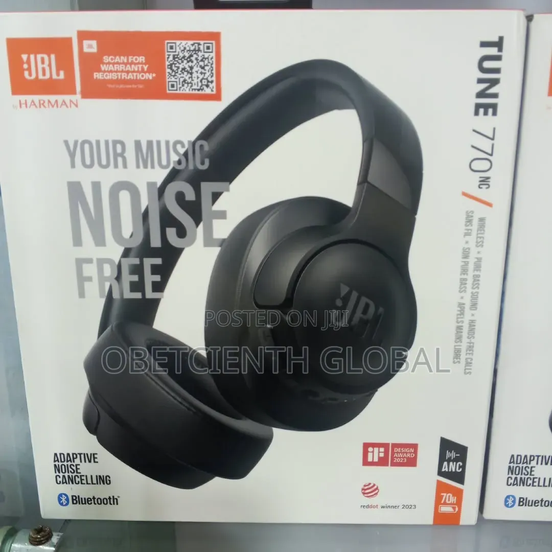 JBL Tune 770NC Adaptive Noise Cancelling Wireless Over-Ear Headphones
