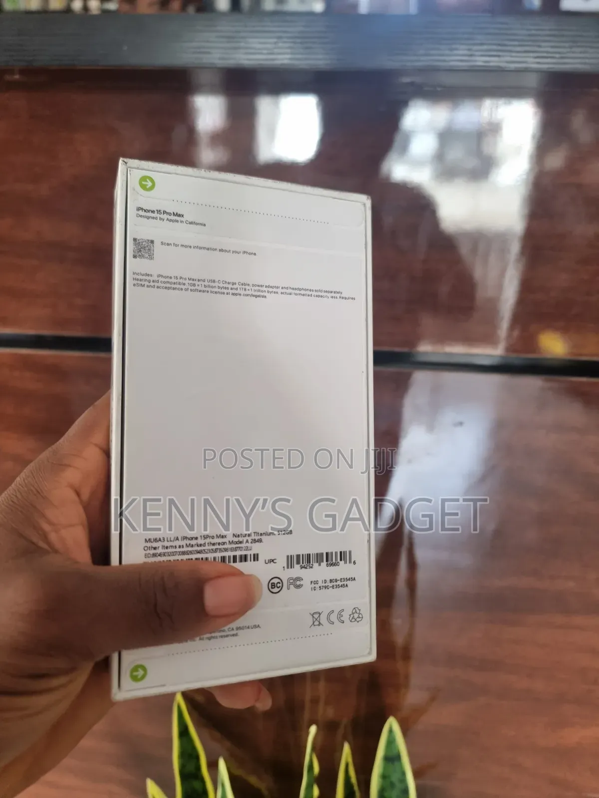 New Apple iPhone 15 Pro Max 512 GB Black