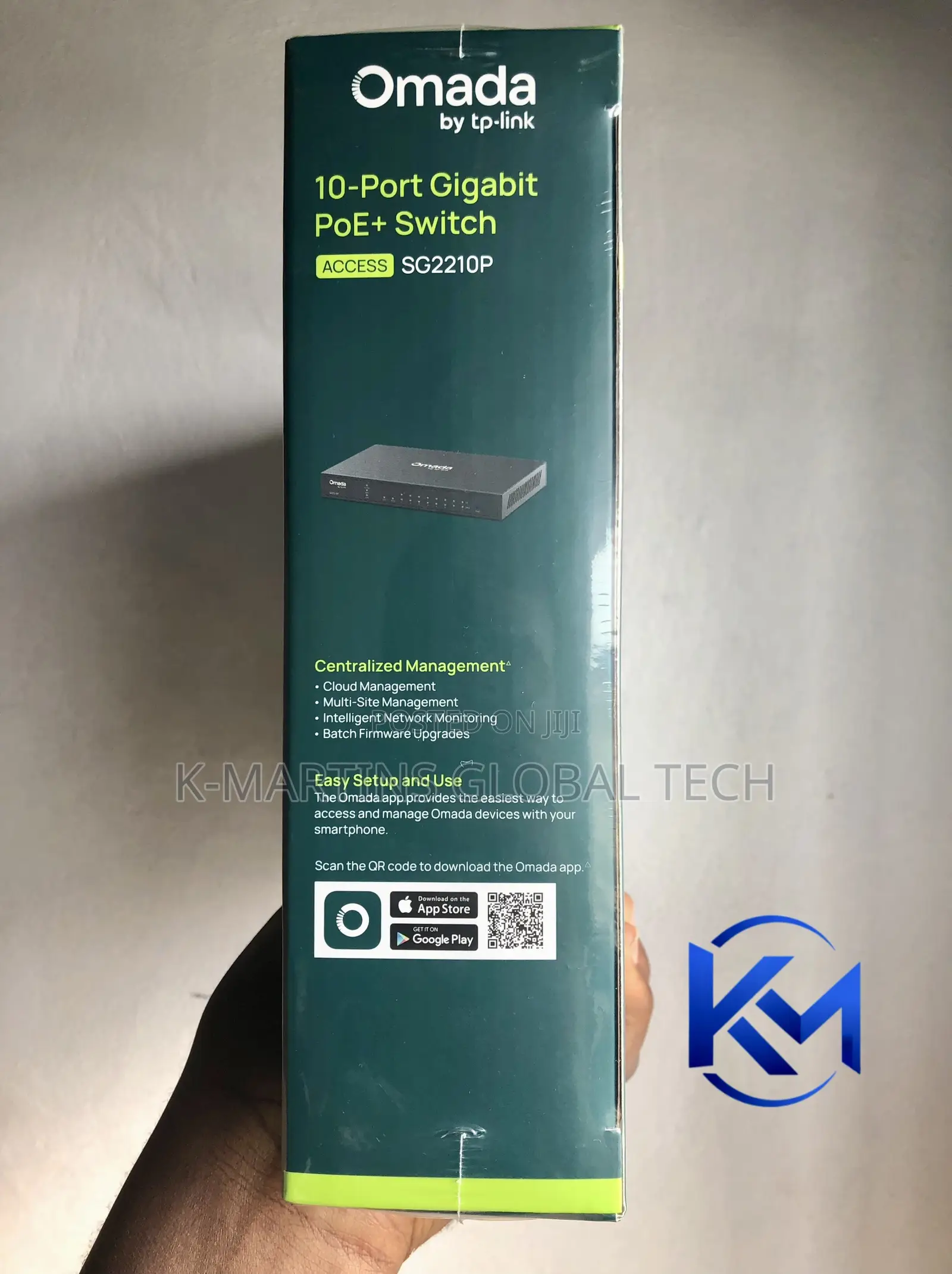 TP-Link Omada SG2210P 10-Port Gigabit PoE+ Managed Switch